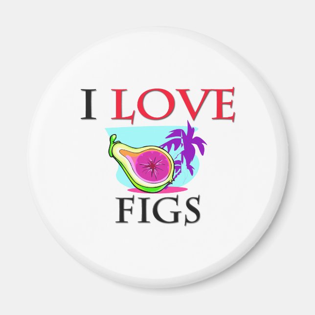 I Kärlek Figs Magnet (Framsidan)