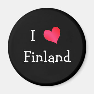 I Kärlek Finland Magnet