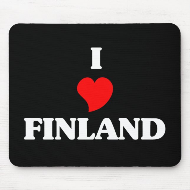 I Kärlek Finland Musmatta (Framsidan)
