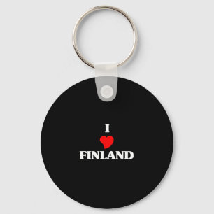 I Kärlek Finland Nyckelring