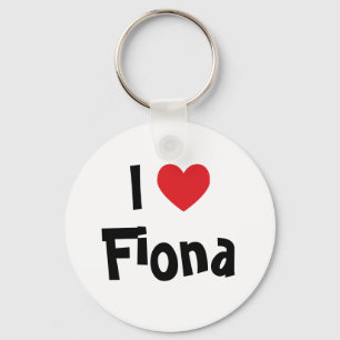 I Kärlek Fiona Keychain Nyckelring