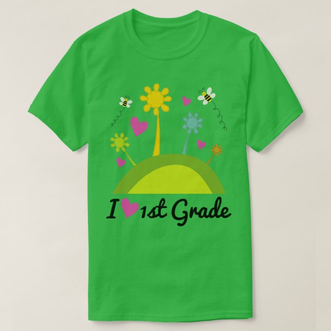 I Kärlek First Klass T Shirt (Design framsida)