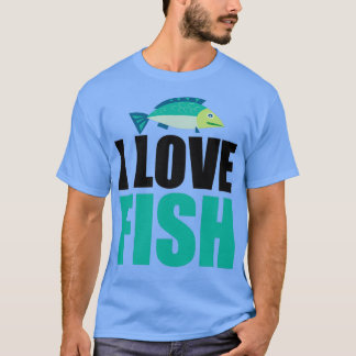 I kärlek Fish 5 T Shirt