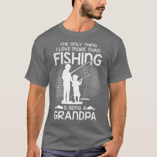 I Kärlek Fishing Grandpa Grandson Speciell  T Shirt