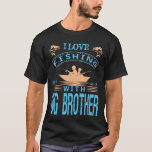 I Kärlek fiskar med STORBRITANNIEN fars dag T Shirt
