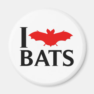 I KÄRLEK FLADDERMÖSS MAGNET