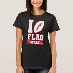I kärlek Flagga Football Girls Boys Kids Women Man T Shirt