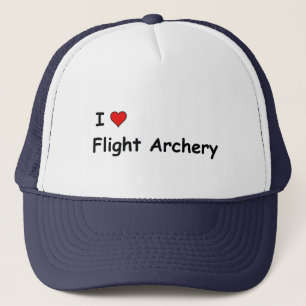 I Kärlek Flight Archery Keps