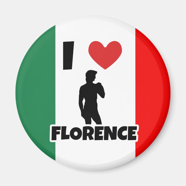 I kärlek Florence Magnet (Framsidan)