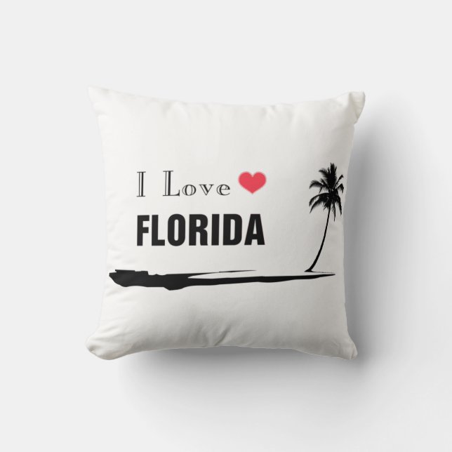 I Kärlek Florida Kudde (Framsida)