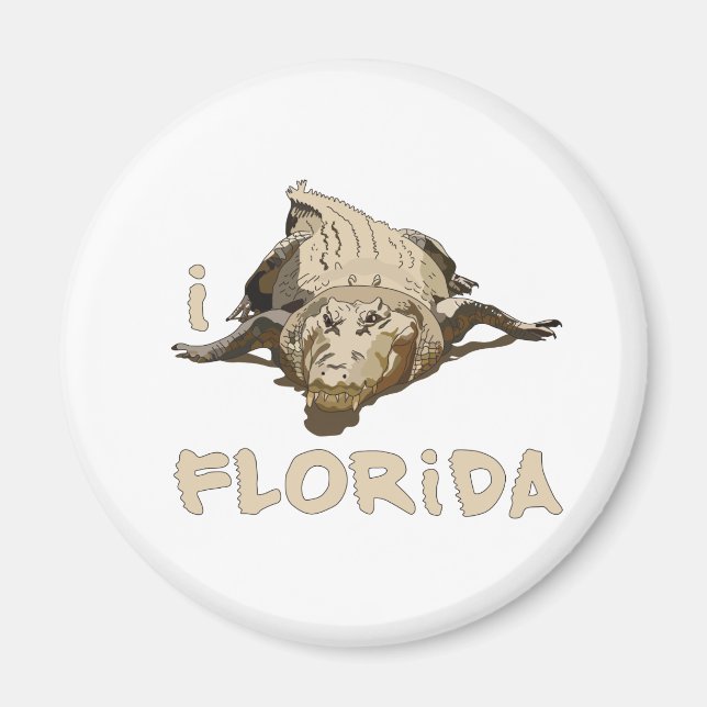I KÄRLEK FLORIDA magnet (Framsidan)