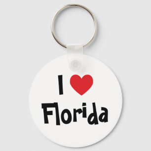 I Kärlek Florida Nyckelring