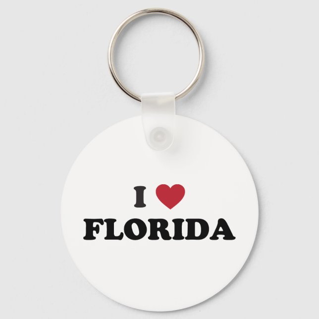 I Kärlek Florida Nyckelring (Framsida)