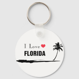 I Kärlek Florida Nyckelring