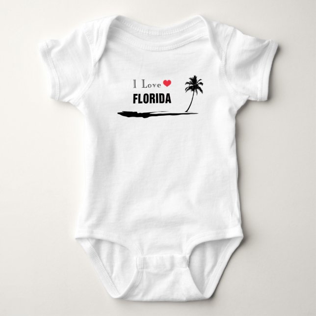 I Kärlek Florida T Shirt (Framsida)