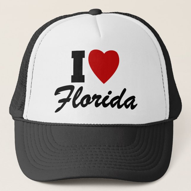I Kärlek Florida Truckerkeps (Framsida)