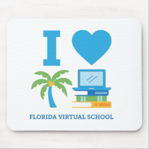 I Kärlek Florida Virtuell School Mousepad Musmatta