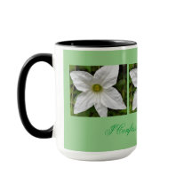 I Kärlek Flowers Mugg