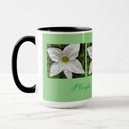 I Kärlek Flowers Mugg