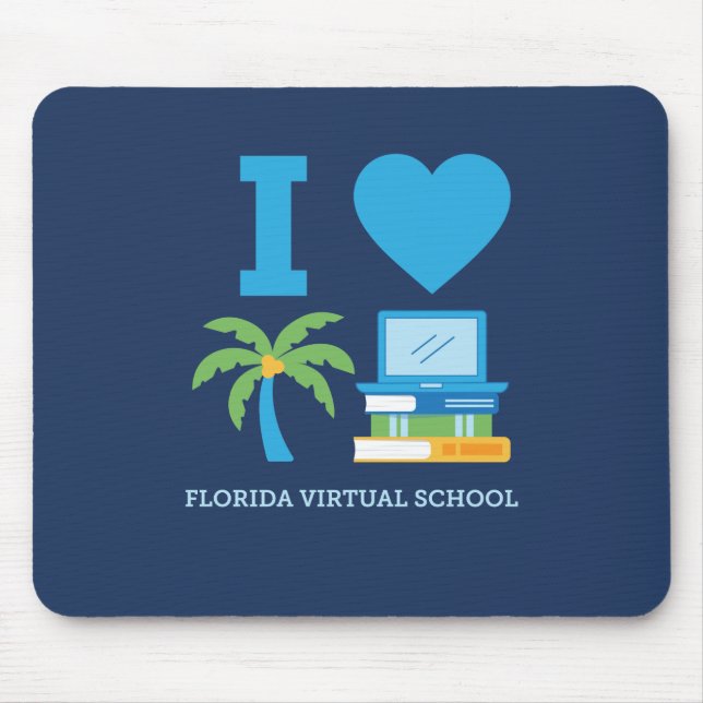 I Kärlek FLVS Mousepad Musmatta (Framsidan)