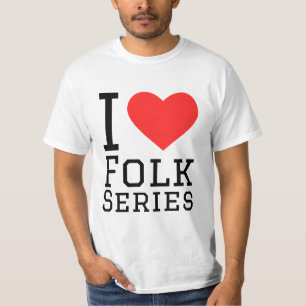 I kärlek folkserie t shirt