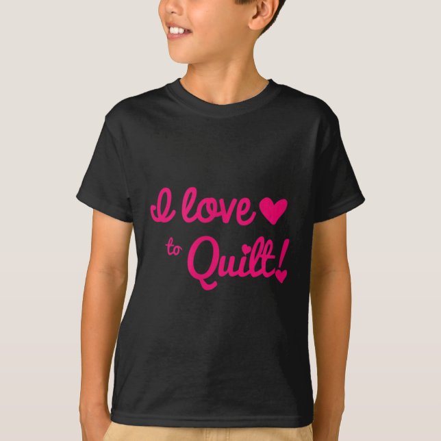 I Kärlek för att citera T Shirt (Framsida)