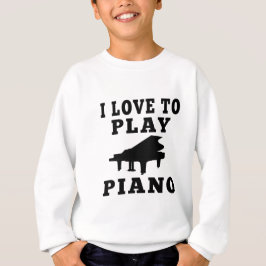 I Kärlek för att spela Piano T Shirt