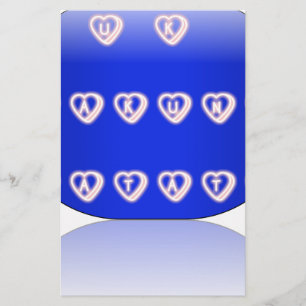 I Kärlek Förenade kungariket Brevpapper