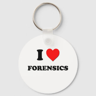 I Kärlek Forensics Nyckelring