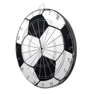 I Kärlek fotbollen (fotbollsspelare) Hjärtat i spe Darttavla