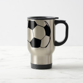 I Kärlek fotbollen (fotbollsspelare) Hjärtat i spe Resemugg