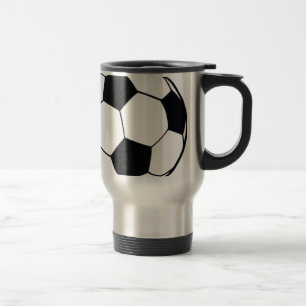 I Kärlek fotbollen (fotbollsspelare) Hjärtat i spe Resemugg