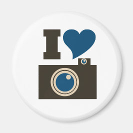 I Kärlek-foto Magnet