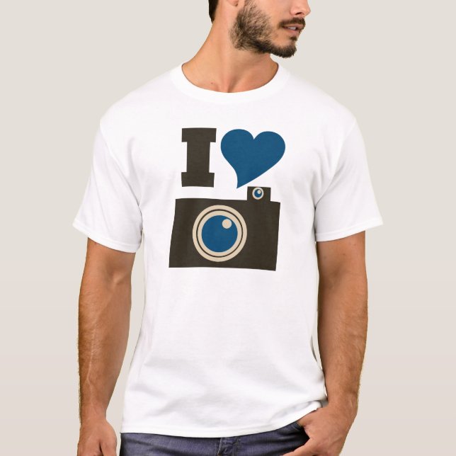 I Kärlek-foto T-shirt (Framsida)