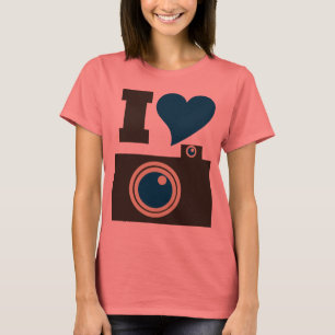 I Kärlek-foto Tee Shirt