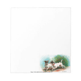 I Kärlek Fox Terriers" Anteckningsblock