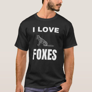I kärlek Foxes T Shirt