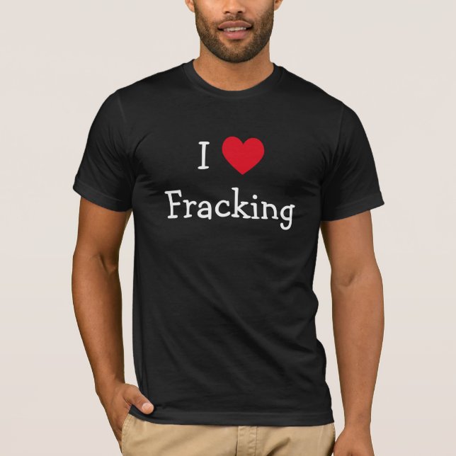 I Kärlek Fracking Shirt Tröja (Framsida)