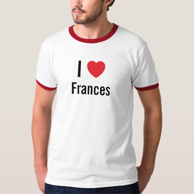 I kärlek Frances T-shirt (Framsida)