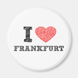 I kärlek Frankfurt Magnet