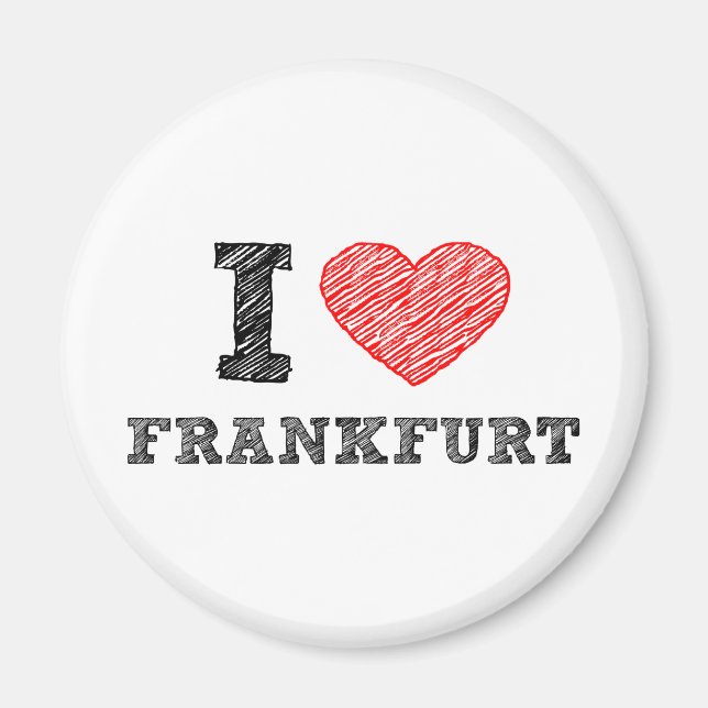 I kärlek Frankfurt Magnet (Framsidan)