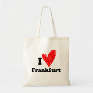 I kärlek Frankfurt Tygkasse