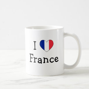 I KÄRLEK FRANKRIKE KAFFEMUGG