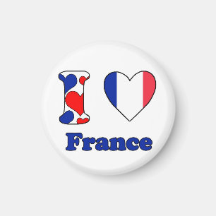 I kärlek Frankrike magnet