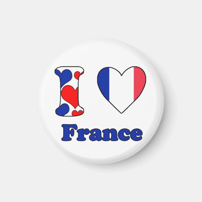 I kärlek Frankrike magnet (Framsidan)