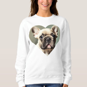 I KÄRLEK FRANSK BULLDOGS! EN FRANSK I HJÄRTAT T SHIRT