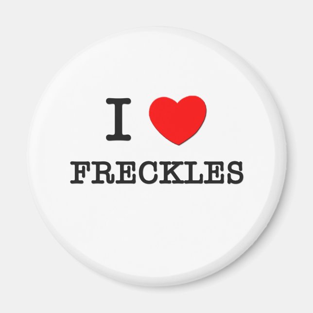 I Kärlek Freckles Magnet (Framsidan)