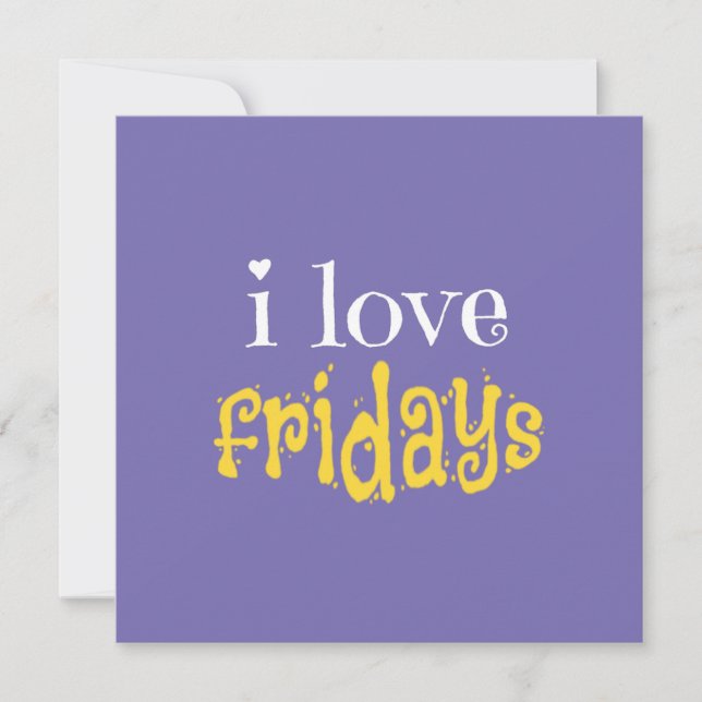 I KÄRLEK FREDAG (Framsida)