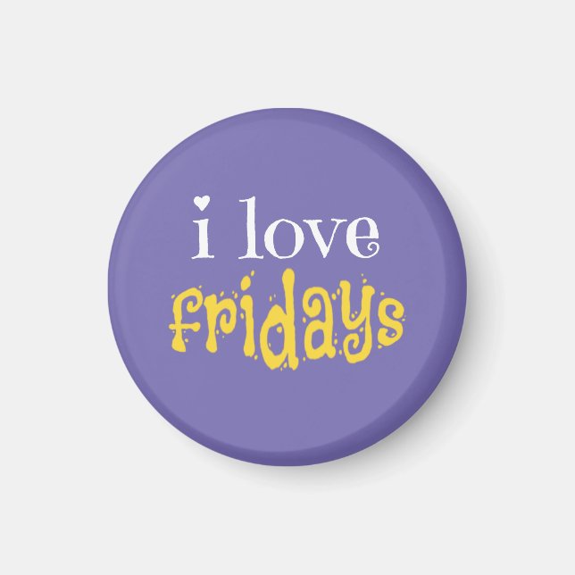 I KÄRLEK FREDAG MAGNET (Framsidan)