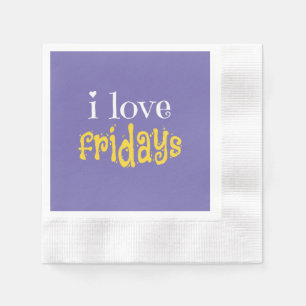I KÄRLEK FREDAG PAPPERSSERVETT